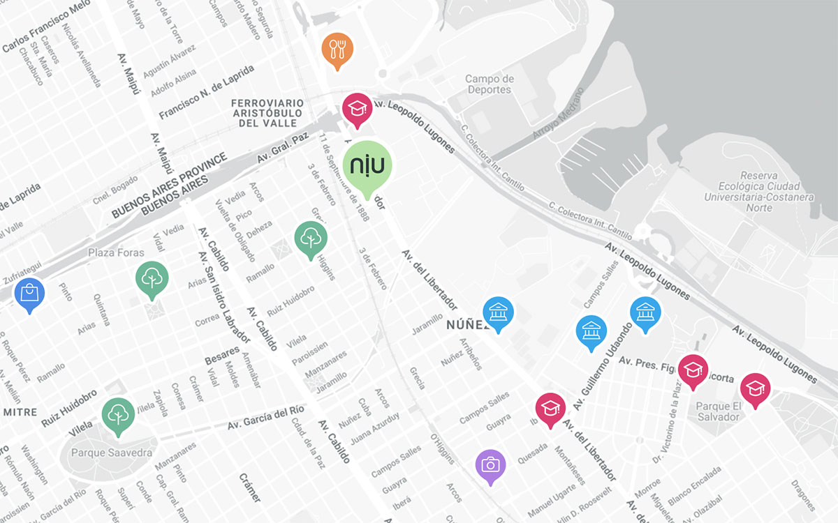 NIU Ramallo mapa ubicacion 1